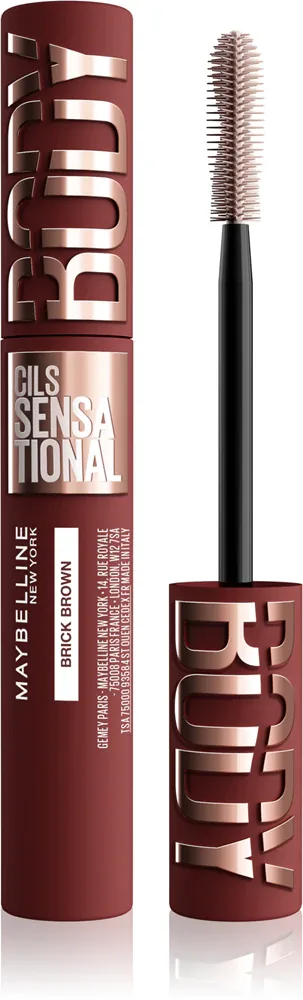 MAYBELLINE NEW YORK Lash Sensational Body - Тушь утолщающая, оттенок Brick Brown