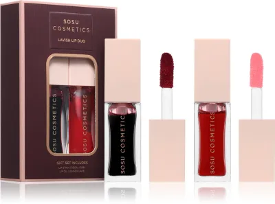 SOSU Cosmetics Lavish Lip Duo - Подарочный набор для губ, 2 шт