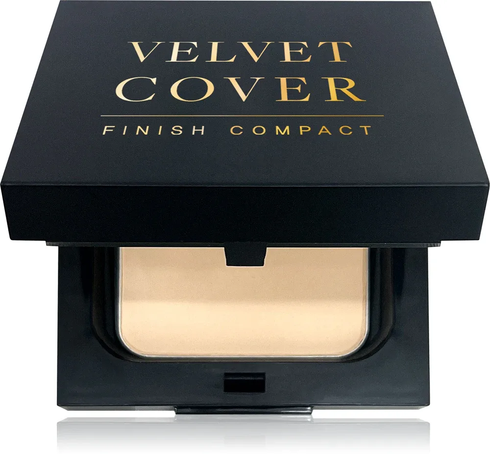 Dr. HEDISON Velvet Cover Finish Compact - Тональный крем в компактной упаковке для идеального покрытия, 12 г