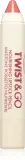 puroBIO Cosmetics Twist&Go - Питательная помада в стике, 2.9 г, оттенок Peach Nude — фото 1