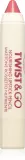 puroBIO Cosmetics Twist&Go - Питательная помада в стике, 2.9 г, оттенок Pink Sand — фото 1