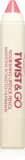 puroBIO Cosmetics Twist&Go - Питательная помада в стике, 2.9 г, оттенок Universal Pink — фото 1