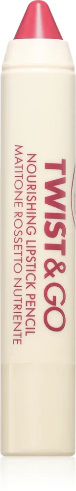 puroBIO Cosmetics Twist&Go - Питательная помада в стике, 2.9 г, оттенок Indian Pink