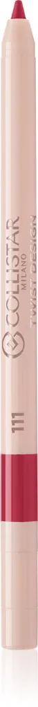 Collistar Twist Design Lip Pencil - Кремовый карандаш для глаз, 0.4 г, оттенок 111 - Rosso Milano