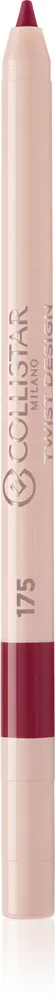 Collistar Twist Design Lip Pencil - Кремовый карандаш для глаз, 0.4 г, оттенок 175 - Rubino Rosso