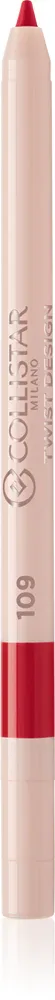 Collistar Twist Design Lip Pencil - Кремовый карандаш для глаз, 0.4 г, оттенок 109 - Papavero Ipnotico