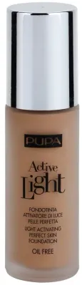 PUPA Milano Active - Легкий тональный крем SPF 10, 30 мл