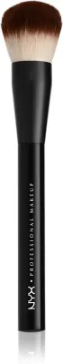 Кисть для лица NYX Professional Makeup Pro Brush для кремовых и пудровых средств, с мягким ворсом, 1 шт