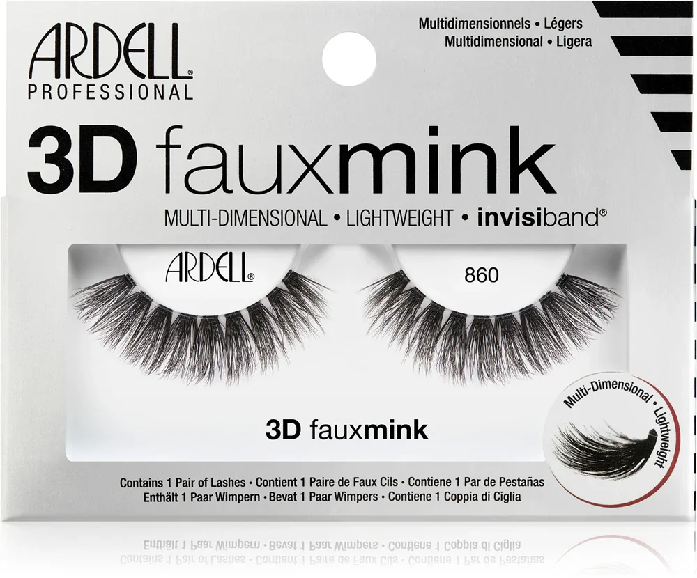 Ardell 3D Faux Mink - искусственные ресницы, 1 шт