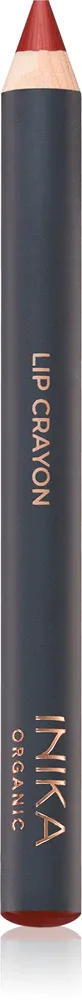Карандаш для губ INIKA Organic Lipstick Crayon кремовый, стойкий, 3 г, оттенок Crimson