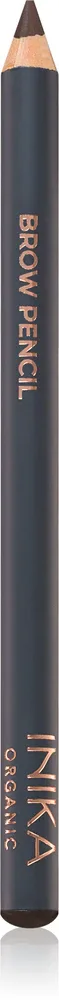 INIKA Organic Brow Pencil - Карандаш для бровей, 1.1 г, оттенок Dark Brunette