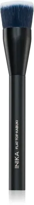 Кисть для лица INIKA Organic Flat Top Kabuki Brush для кремовых средств, с мягким ворсом, 1 шт