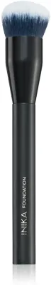 Кисть для лица INIKA Organic Foundation Brush для кремовых и пудровых средств, с мягким ворсом, 1 шт