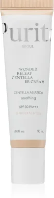 BB крем Purito Wonder Releaf Centella BB Cream с SPF 30, полуматовый, 30 мл