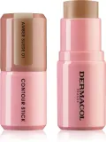 Бронзер для лица Dermacol Beauty Stick Contour стик, для контуринга, с маслом ши, 7 г, оттенок 01 Amber Suede — фото 1
