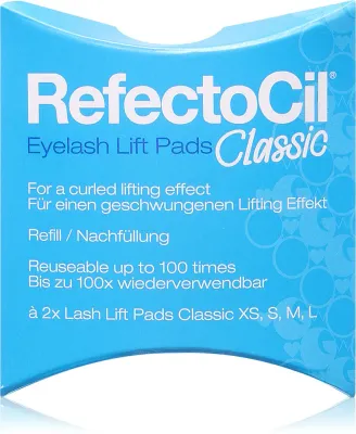Накладки для ресниц RefectoCil Eyelash Lift Pads Classic для ухода и укладки ресниц, 100 шт