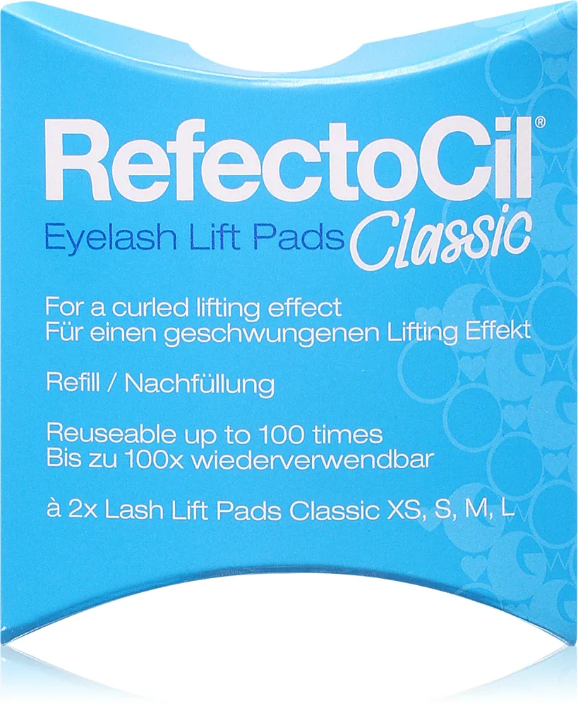 Накладки для ресниц RefectoCil Eyelash Lift Pads Classic для ухода и укладки ресниц, 100 шт