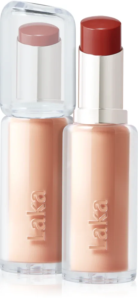 Laka Bonding Glow Lipstick - стойкая помада увлажняющая и придающая блеск, 3.7 г, оттенок 208 Posh