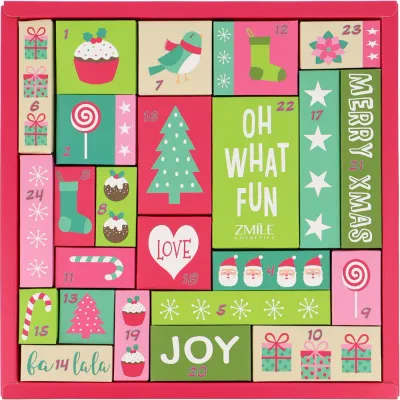 ZMILE COSMETICS Advent Calendar Puzzle Oh What Fun - адвентский календарь