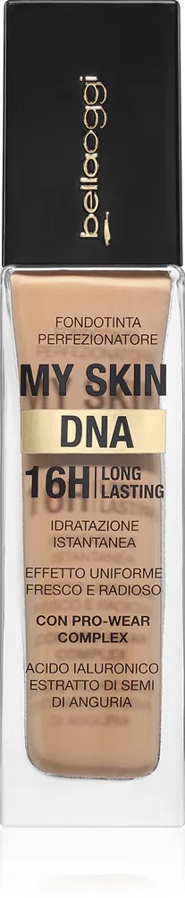 bellaoggi My Skin DNA - Увлажняющее тональное средство для идеальной кожи, 34 мл, оттенок Caramel