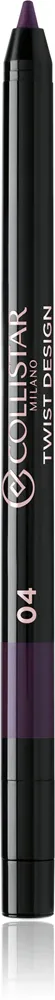 Карандаш для глаз Collistar Twist Design Eye Pencil матовый, насыщенного цвета, 0,54 г, оттенок 04 - Viola Imperiale