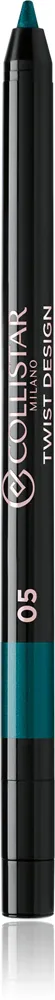 Карандаш для глаз Collistar Twist Design Eye Pencil матовый, насыщенного цвета, 0,54 г, оттенок 05 - Verde Smeraldo