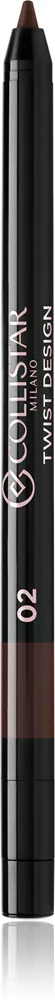 Карандаш для глаз Collistar Twist Design Eye Pencil матовый, насыщенного цвета, 0,54 г, оттенок 02 - Marrone Espresso
