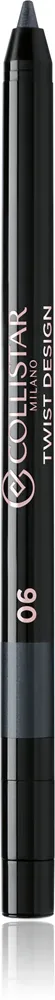 Карандаш для глаз Collistar Twist Design Eye Pencil матовый, насыщенного цвета, 0,54 г, оттенок 06 - Argento Etereo