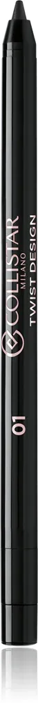 Карандаш для глаз Collistar Twist Design Eye Pencil матовый, насыщенного цвета, 0,54 г, оттенок 01 - Nero Eclisse