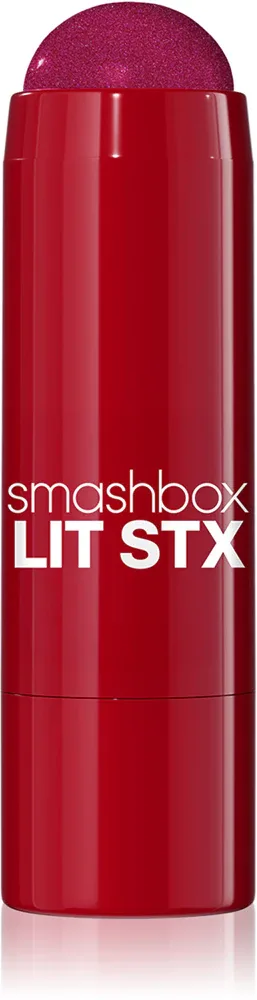 Smashbox LIT STX Blushlighter - Румяна с подсветкой в стике, 5 г, оттенок Pixel Plum