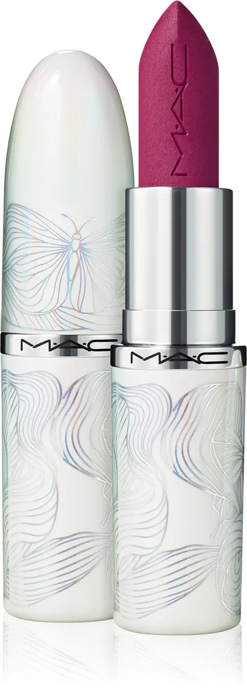 MAC Cosmetics Metamorphosis Spring Collection MACximal Silky Matte Lipstick - Матовая помада, 3.5 г, оттенок Juiced Raspberry