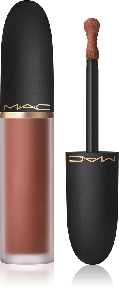 MAC Cosmetics Powder Kiss Lip + Cheek Mousse - Универсальный косметический продукт для макияжа губ и щек, 5 мл, оттенок Taken