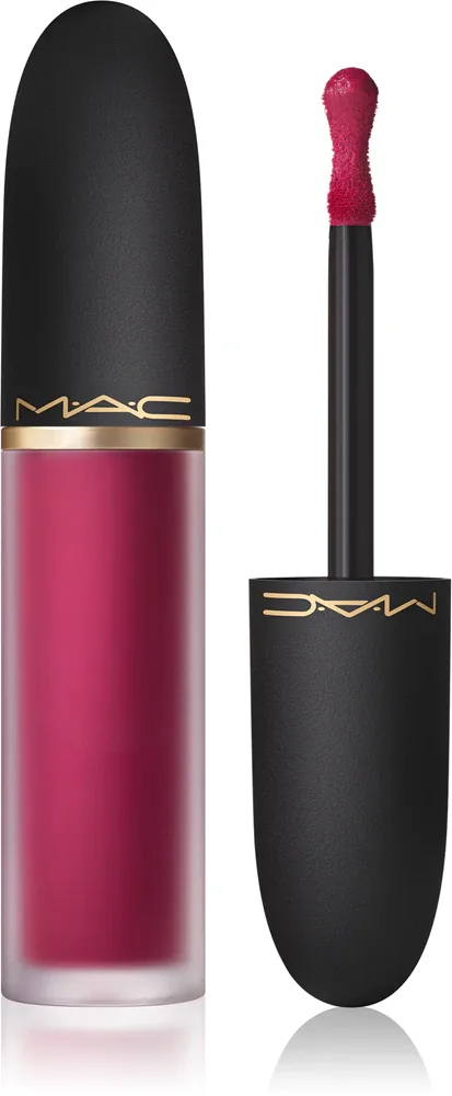MAC Cosmetics Powder Kiss Lip + Cheek Mousse - Универсальный косметический продукт для макияжа губ и щек, 5 мл, оттенок Make It Fashun!