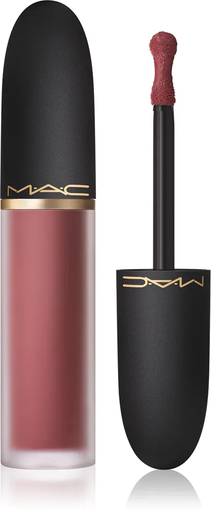 MAC Cosmetics Powder Kiss Lip + Cheek Mousse - Универсальный косметический продукт для макияжа губ и щек, 5 мл, оттенок Pink Roses