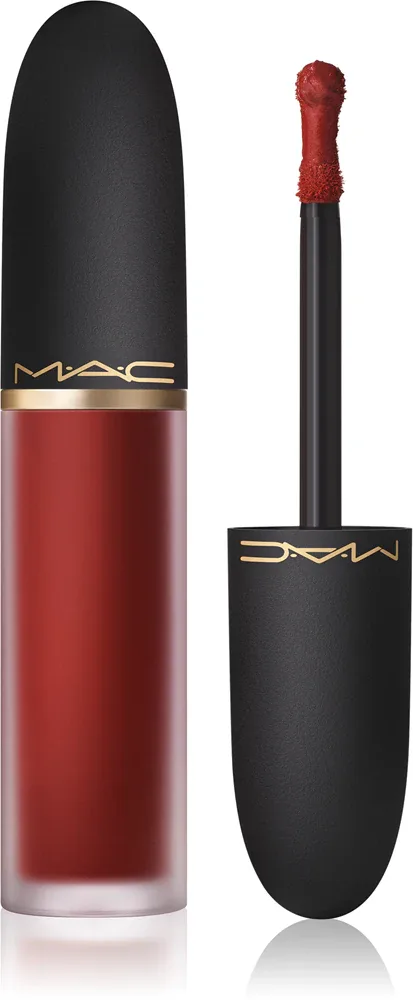 MAC Cosmetics Powder Kiss Lip + Cheek Mousse - Универсальный косметический продукт для макияжа губ и щек, 5 мл, оттенок Devoted To Chili