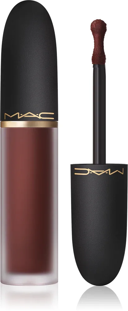 MAC Cosmetics Powder Kiss Lip + Cheek Mousse - Универсальный косметический продукт для макияжа губ и щек, 5 мл, оттенок Pretty Pleats!