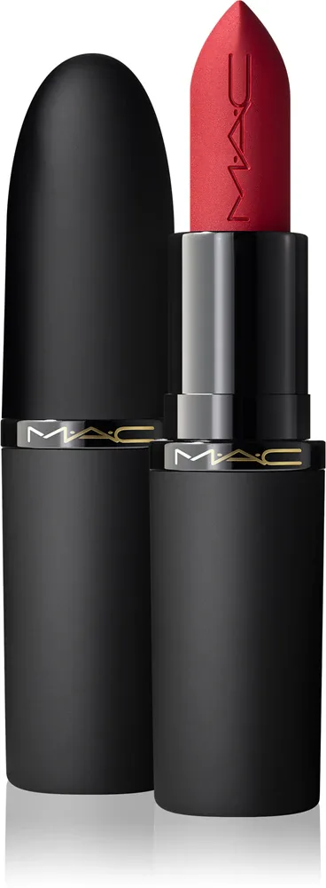 MAC Cosmetics Powder Kiss Hazy Matte - Матовая помада, 3.5 г, оттенок Ruby New