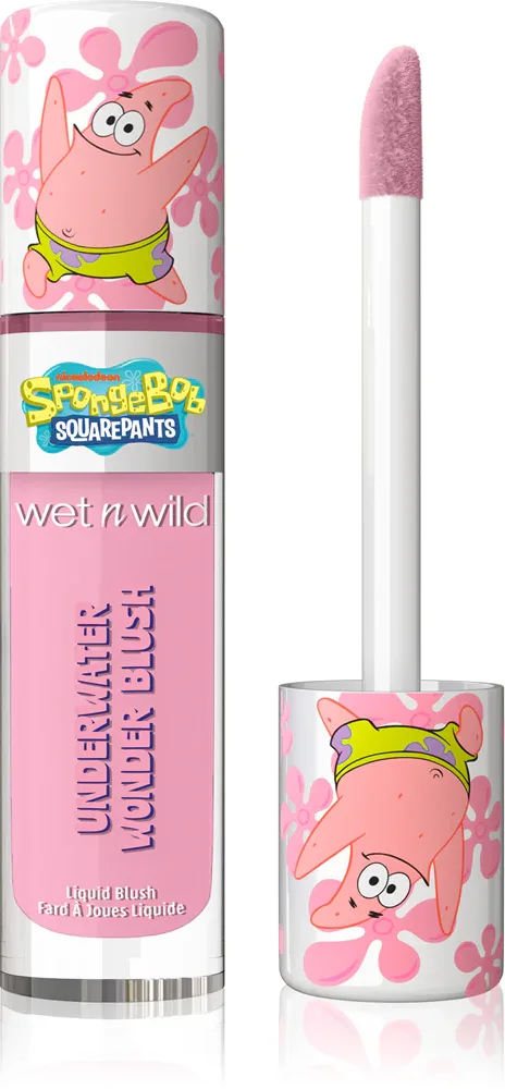 Wet n Wild SpongeBob SquarePants Underwater Wonder Blush - Румяна в жидкой форме, 6.5 мл, оттенок Rock Star