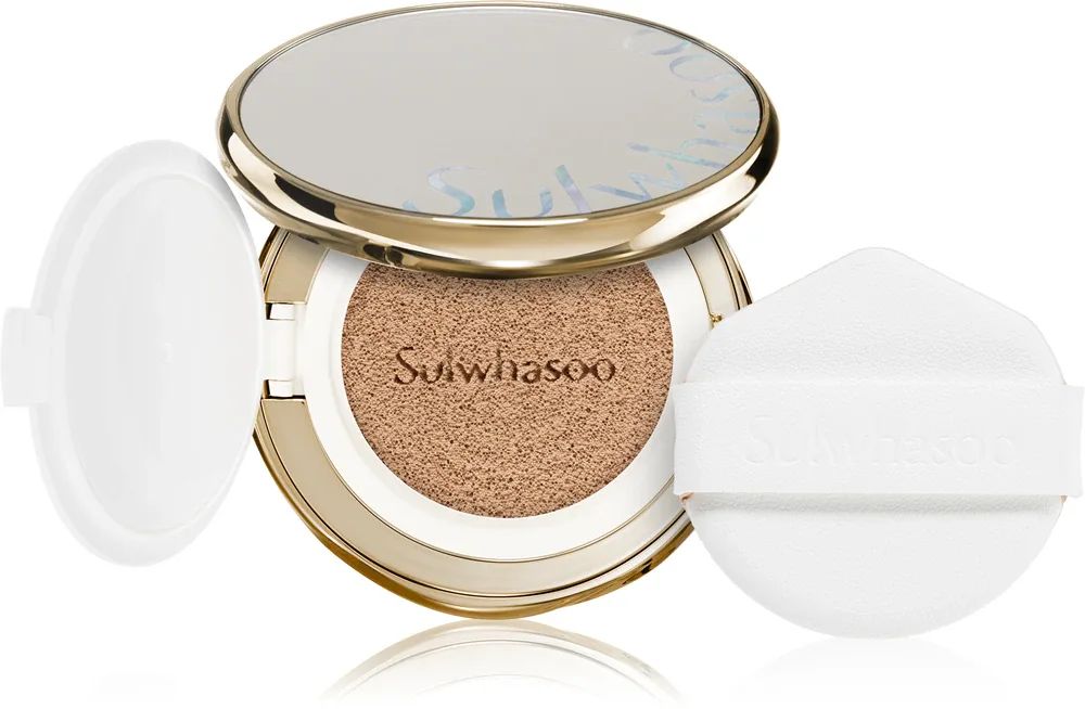 Sulwhasoo Perfecting Cushion - Долговременное тонирующее средство в губке SPF 50+ + заполнитель, 2 г, оттенок 17N1 Vanilla