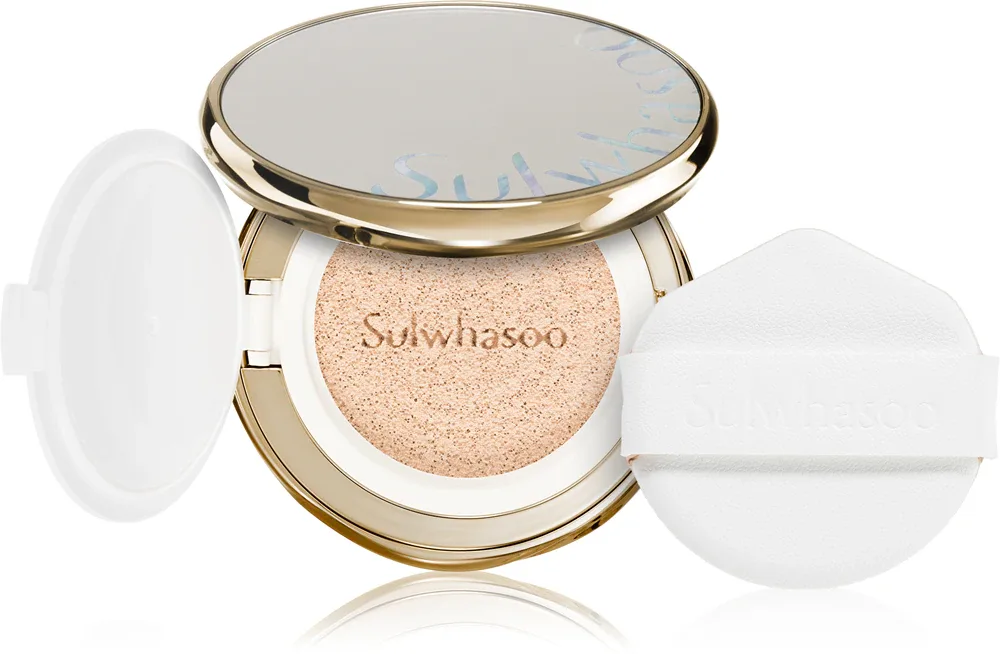 Sulwhasoo Perfecting Cushion - Долговременное тонирующее средство в губке SPF 50+ + заполнитель, 2 г, оттенок 21N1 Beige