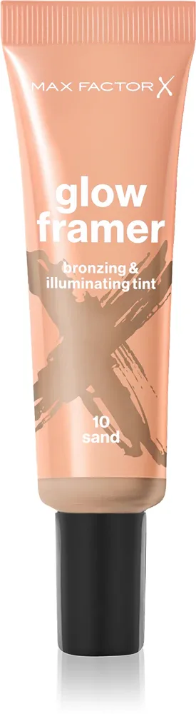 Max Factor Miracle Pure Glow Framer - Бронзирующий флюид, 30 мл, оттенок 10 Sand