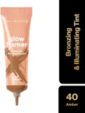 Max Factor Miracle Pure Glow Framer - Бронзирующий флюид, 30 мл, оттенок 40 Amber — фото 3
