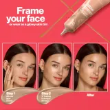 Max Factor Miracle Pure Glow Framer - Бронзирующий флюид, 30 мл, оттенок 60 Rich — фото 8