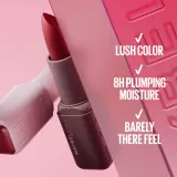 MAYBELLINE NEW YORK Serum Lipstick Saten - Матовая помада с увлажняющим действием, 1 шт, оттенок 101 Upstate — фото 3