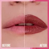 MAYBELLINE NEW YORK Serum Lipstick Saten - Матовая помада с увлажняющим действием, 1 шт, оттенок 101 Upstate — фото 6