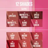 MAYBELLINE NEW YORK Serum Lipstick Saten - Матовая помада с увлажняющим действием, 1 шт, оттенок 101 Upstate — фото 8