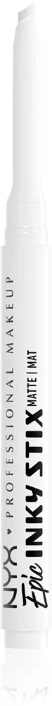 Лайнер-стик для глаз NYX Professional Makeup Epic Inky Stix быстросохнущий, стойкий, насыщенный цвет, 1 г, оттенок 17 Wired White