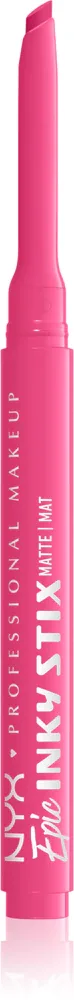 Лайнер-стик для глаз NYX Professional Makeup Epic Inky Stix быстросохнущий, стойкий, насыщенный цвет, 1 г, оттенок 11 Pixel Pink