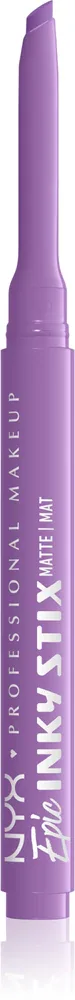 Лайнер-стик для глаз NYX Professional Makeup Epic Inky Stix быстросохнущий, стойкий, насыщенный цвет, 1 г, оттенок 09 Lavender Ink