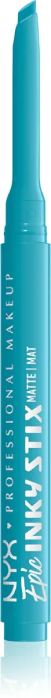 Лайнер-стик для глаз NYX Professional Makeup Epic Inky Stix быстросохнущий, стойкий, насыщенный цвет, 1 г, оттенок 07 Cyber Cyan